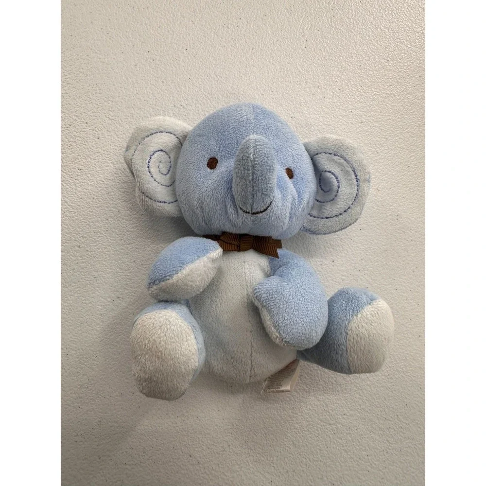 Fisher-Price Blue Elephant Plush Baby Toy 7